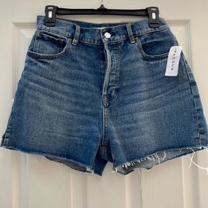 NWT PACSUN high rise jean shorts